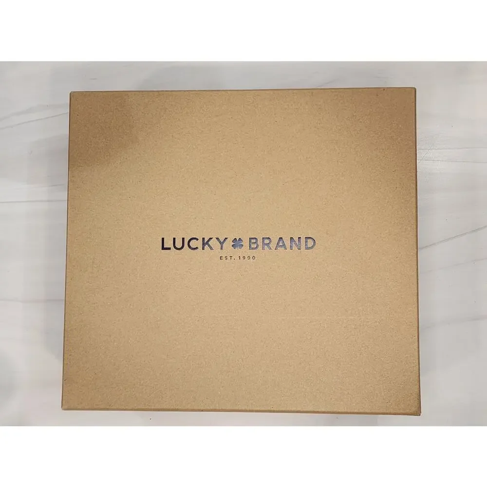 Lucky Brand Karmeya Storm Waterproof Suede Booties 10 Gray Wedge Ankle Boots NWT